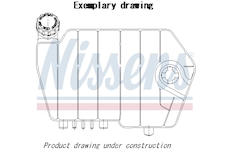 Vyrovnávací nádoba, chladicí kapalina NISSENS 996076