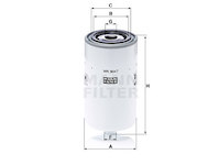 Palivový filtr MANN-FILTER WK 9047