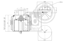 Mech, pneumaticke odpruzeni FEBI BILSTEIN 102551