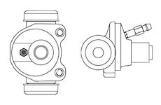 Válec kolové brzdy BOSCH F 026 002 365