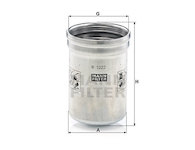 Olejový filtr MANN-FILTER W 1022