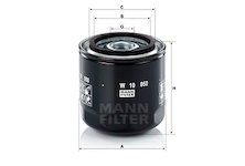 Olejový filtr MANN-FILTER W 10 050