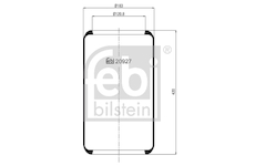 Mech, pneumaticke odpruzeni FEBI BILSTEIN 20927