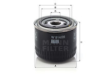 Olejový filtr MANN-FILTER W 914/28