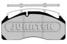 Sada brzdových destiček, kotoučová brzda JURATEK JCP1388