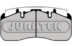 Sada brzdových destiček, kotoučová brzda JURATEK JCP013