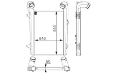 Chladič turba MAHLE CI 93 001P