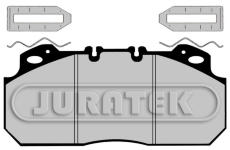 Sada brzdových destiček, kotoučová brzda JURATEK JCP1047