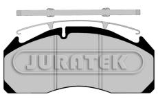 Sada brzdových destiček, kotoučová brzda JURATEK JCP1388