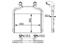 Chladič turba MAHLE CI 36 000P