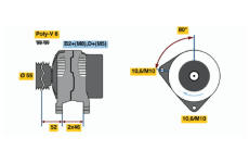 generátor BOSCH 0 124 615 002