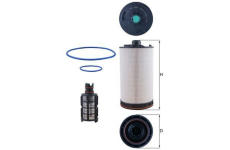 Palivový filtr MAHLE KX 654KIT