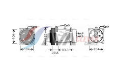 Kompresor, klimatizace AVA Clever Choice REAK072