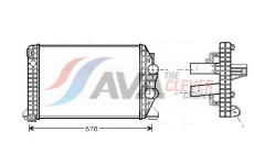 Chladič turba AVA Clever Choice ME4166
