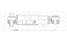 Tlumič pérování MONROE T1422