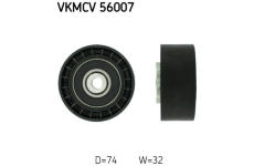 Vratná/vodicí kladka, klínový žebrový řemen SKF VKMCV 56007
