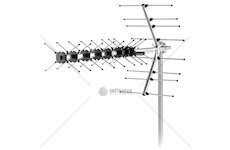 5G DVB-T2/T Anténa venkovní 95km SDA-611 SENCOR