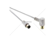 Anténní koaxiální kabel 10m M-F90° SAV 169-100W SENCOR