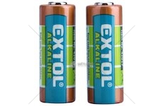 Baterie alkalické, 2ks, 12V (23A) EXTOL ENERGY