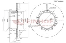 Brzdový kotouč STEINHOF SMT009901