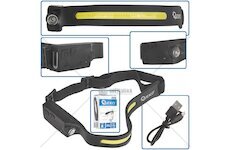 Čelovka s IR pohybovým senzorem, 350 lm, COB LED/XPE LED, USB nabíjení KELTIN