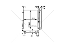 Chladič turba NRF NRF30216