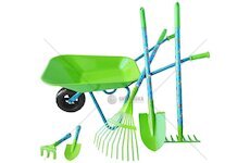 Dětské zahradní nářadí, sada 6 ks – STREND PRO