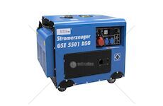 Dieselový generátor proudu 6,5kW, 400V/230V, GSE 5501 DSG GÜDE