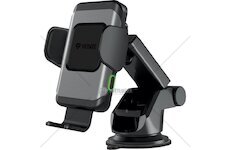 Držák na telefon do auta YSM 610, automatický s Qi bezdrátovým nabíjením - YENKEE