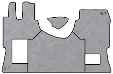 DYWANIKI MB ACTROS MP4,MP5 PRESTIGE  G001MP4/PRESTIGE/SZA