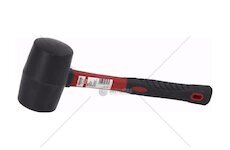 Gumová palice 700 g černá s laminátovou násadou - KREATOR