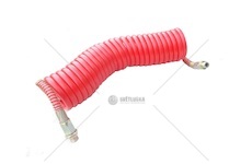 Hadice spirálová červená M16 délka 6m