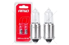 Halogenové žárovky H6W 12V 6W BAX9S white 2ks blister