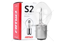Halogenové žárovky S2 12V 35/35W BA20d 1ks
