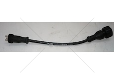 Kabel ventilu ABS redukce bajonet-závit 2PIN ženský