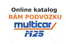 ! Katalog Multicar M25 - Rám podvozku