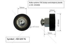 Kladka bočnice SCHMITZ TSE  RD609T6