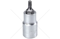 Klíč zástrčný TORX, 1/2', TX27, L 55mm, CrV/S2, FORTUM