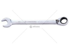 KLUCZ PLASKO-OCZKOWY 22MM Z GRZECHOTKA KING TON 373222M