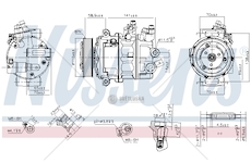 NIS890608 kompresor klimatizace