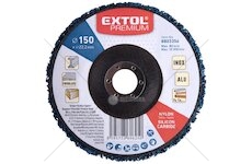 Kotouč brusný nylonový, ø150x14mm, nylon/abrazivo SiC EXTOL PREMIUM