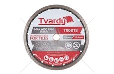 Kotouč diamantový řezný 230x10x25,4/22,23mm na dlaždice a kámen TVARDY