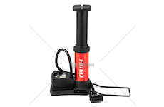 Kovová nožní pumpa s manometrem MINI PU03
