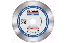 KRT081103  Diamantový kotouč celoobvodový 180mm PREMIUM KREATOR