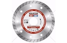 KRT083100 - Diamantový kotouč celoobvodový 115mm PREMIUM TURBO KREATOR