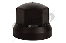 Kryt matice kola 32mm - černý plast 0187367_A