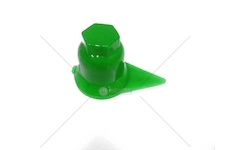 Krytka matice kola S-32 zelená, plast 32MMCOL-GREEN