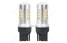 LED CANBUS 3030 24SMD T20 7440 WY21W Oranžová 12V/24V