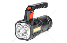 LED pracovní baterka 4LED + COB 1200mAh - 03273
