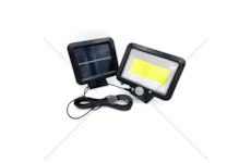 LED reflektor s pohybovým senzorem a solárním panelem BASS